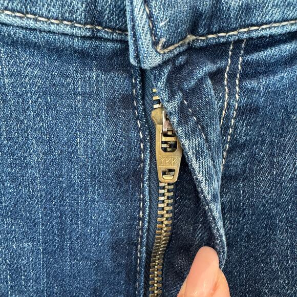 Mother Denim Mid Rise Dazzler Ankle On The Edge Size 25 - Picture 10 of 11